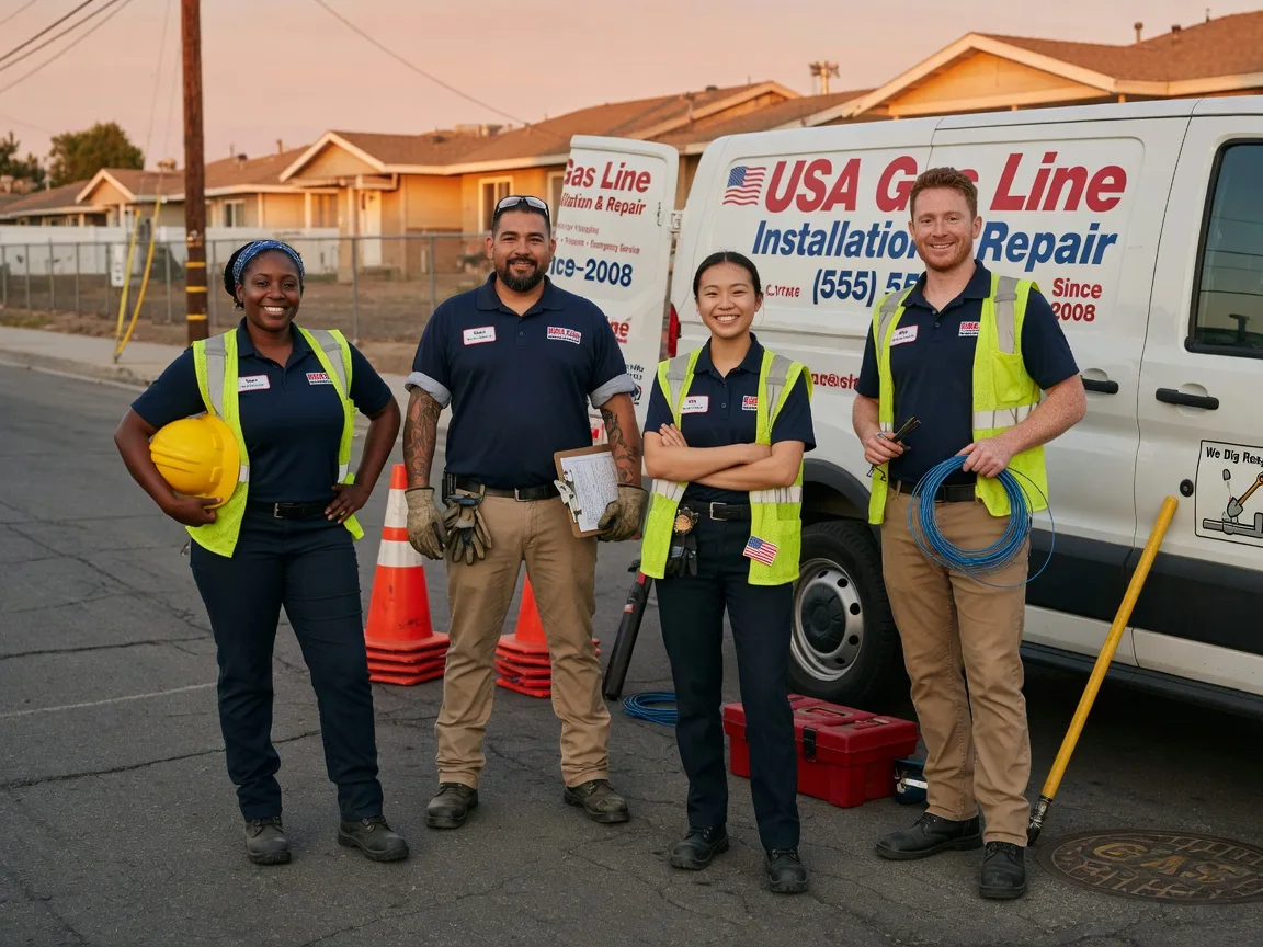 Gas Line Installation company in Goree, TX